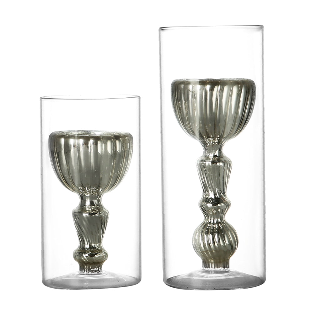 Glas-Kerzenständer