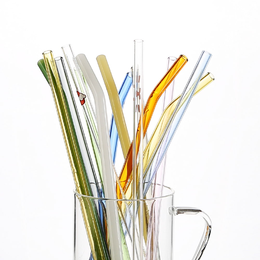 Glas Strohhalme