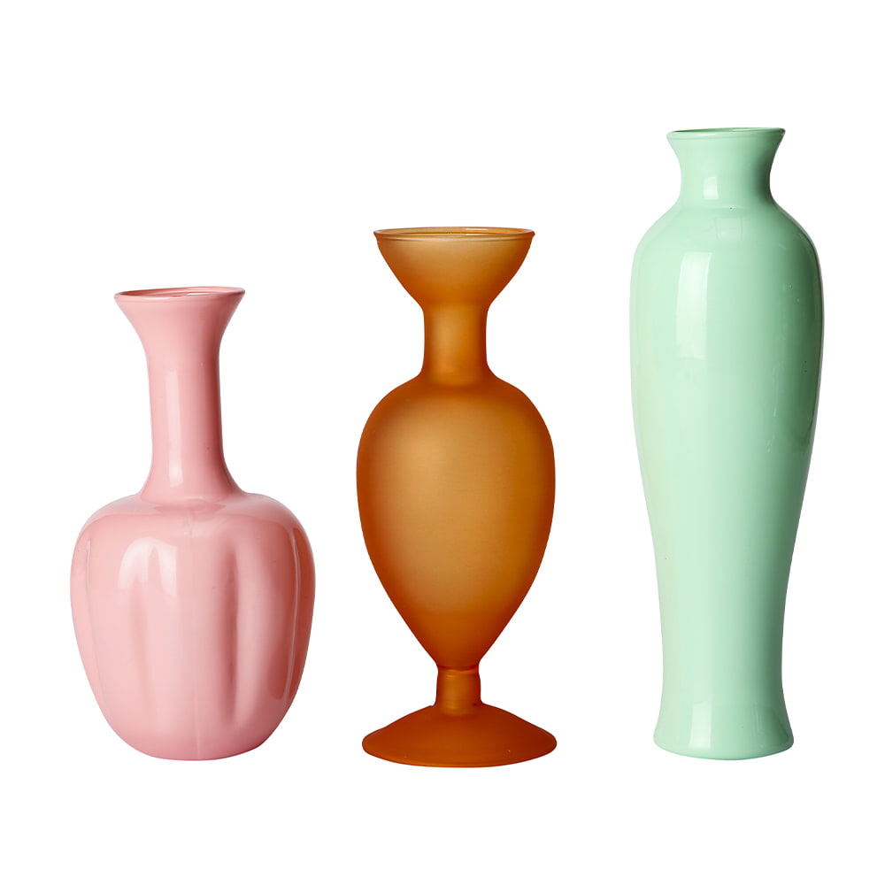 Blumenvase aus Glas