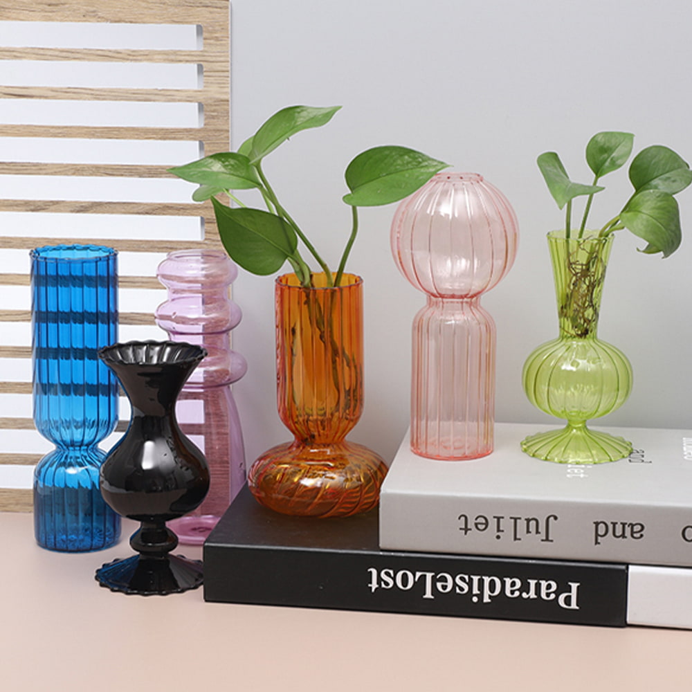 Blumenvase aus Glas