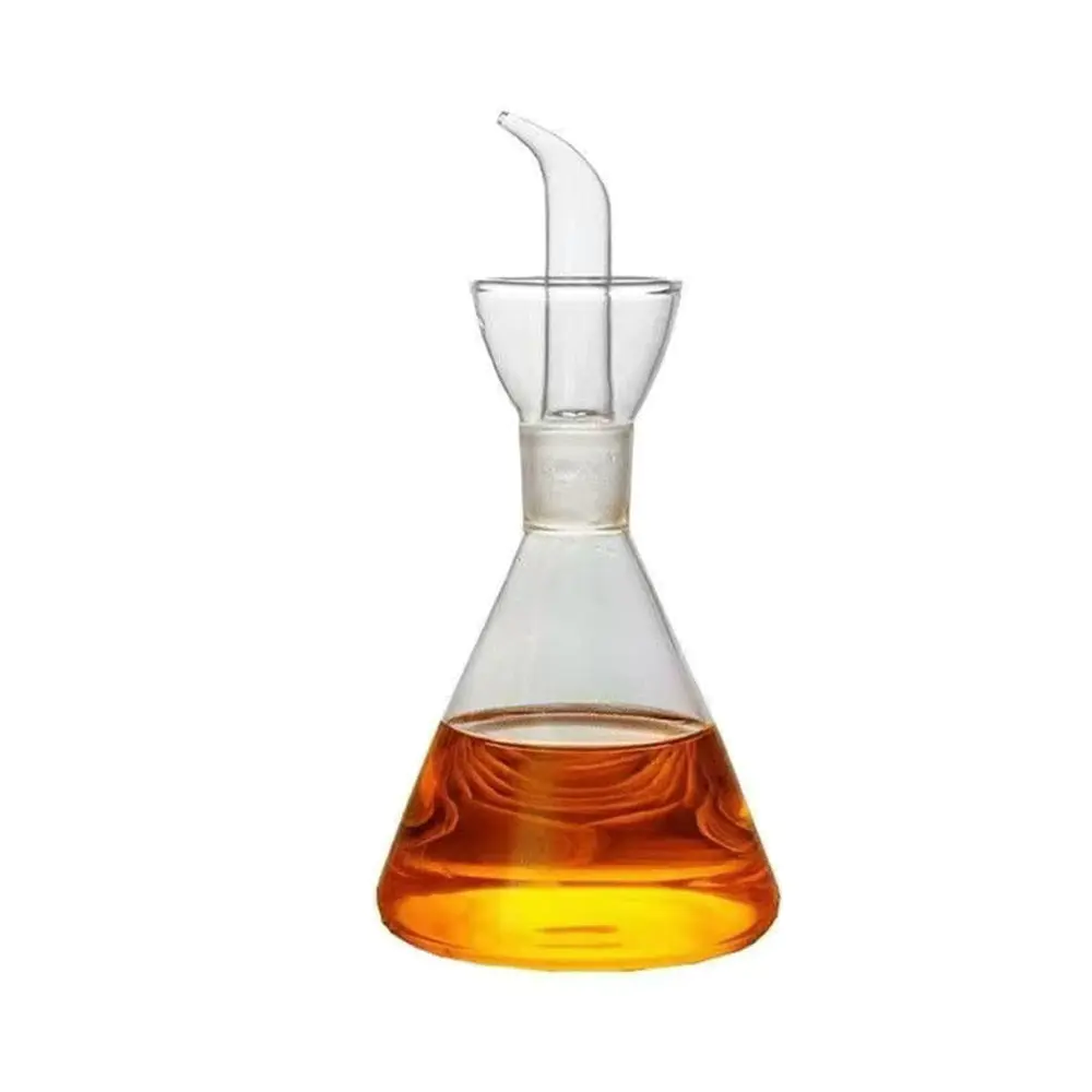 Konische Ölspenderflasche aus Glas